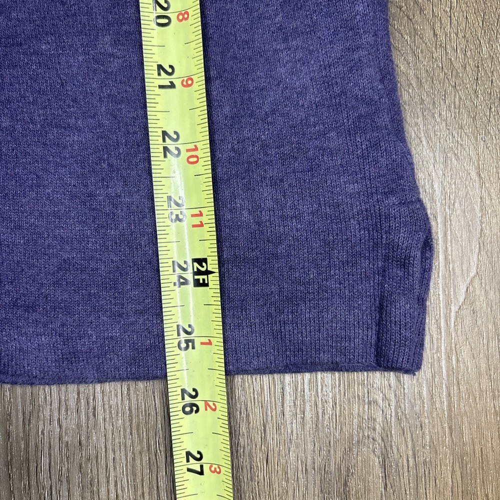 Polo Ralph Lauren Classics Quarter Zip Pullover Men's XL Purple Sweater‎ Pony - Picture 8 of 9